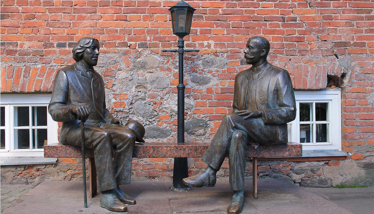 Wilde ja Vilde Tartu skulptuur