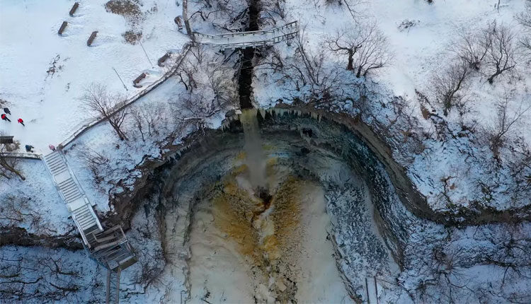 водопад валасте ида-вирумаа